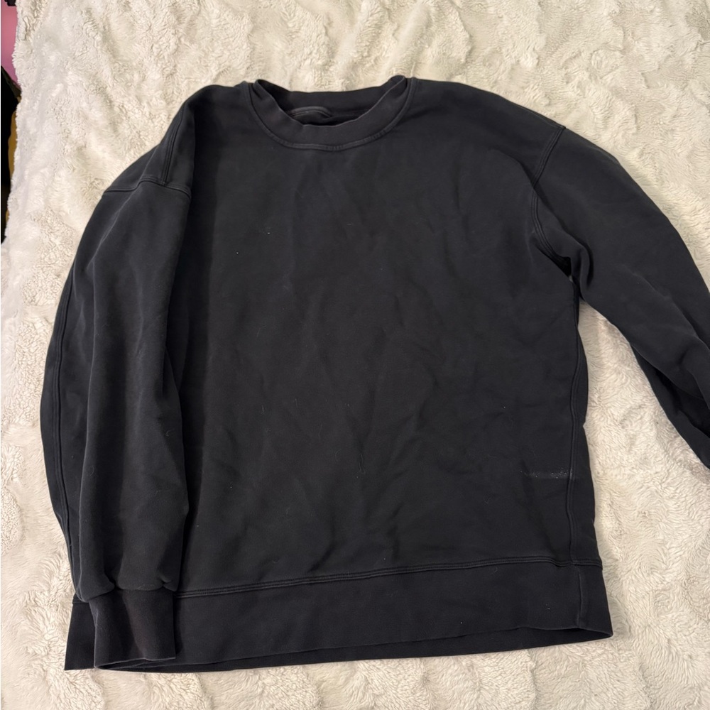 Lululemon black boyfriend crew, women’s